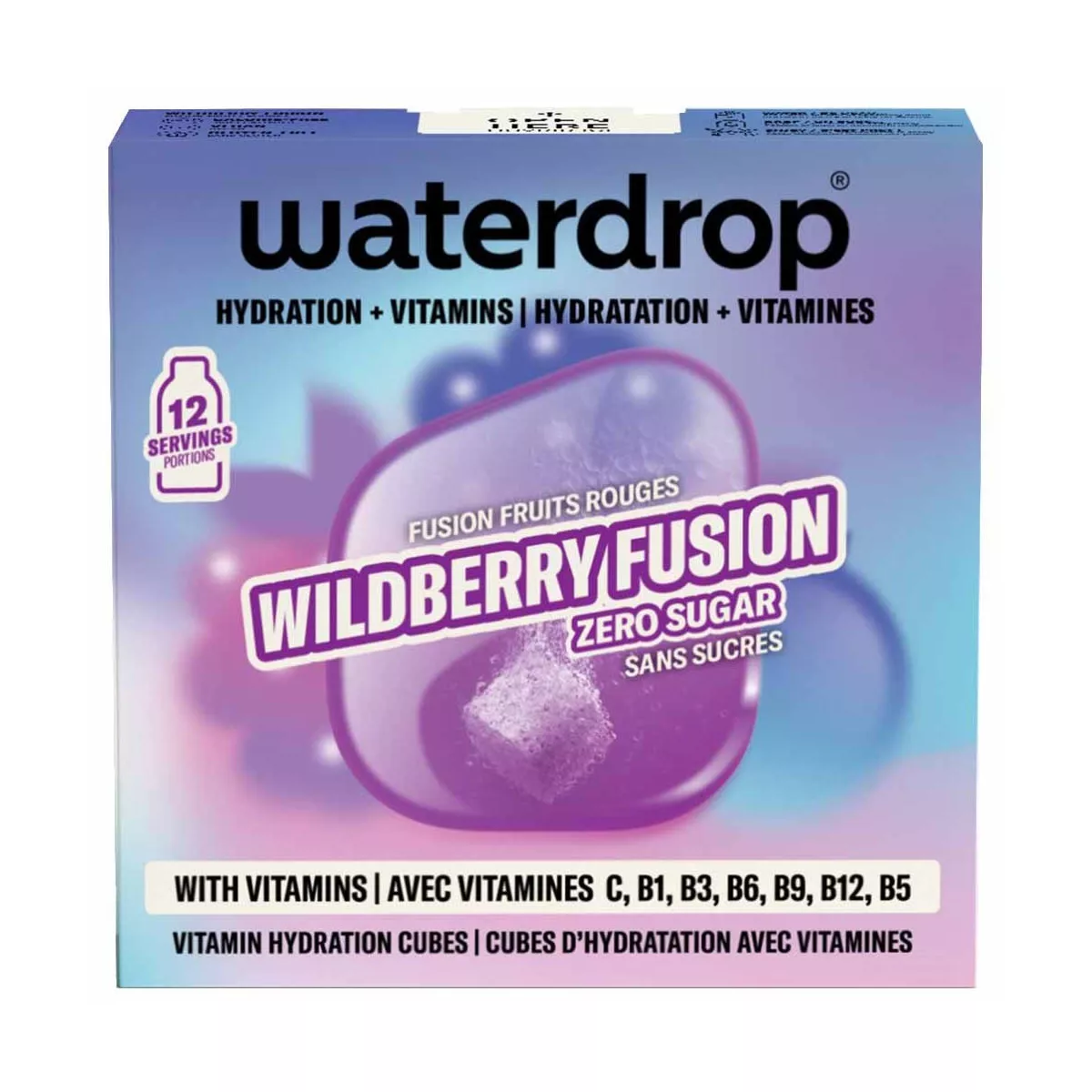 Microdrink Waterdrop Fusion Fruits Rouges x12