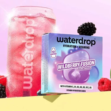 Microdrink Waterdrop Fusion Fruits Rouges x12