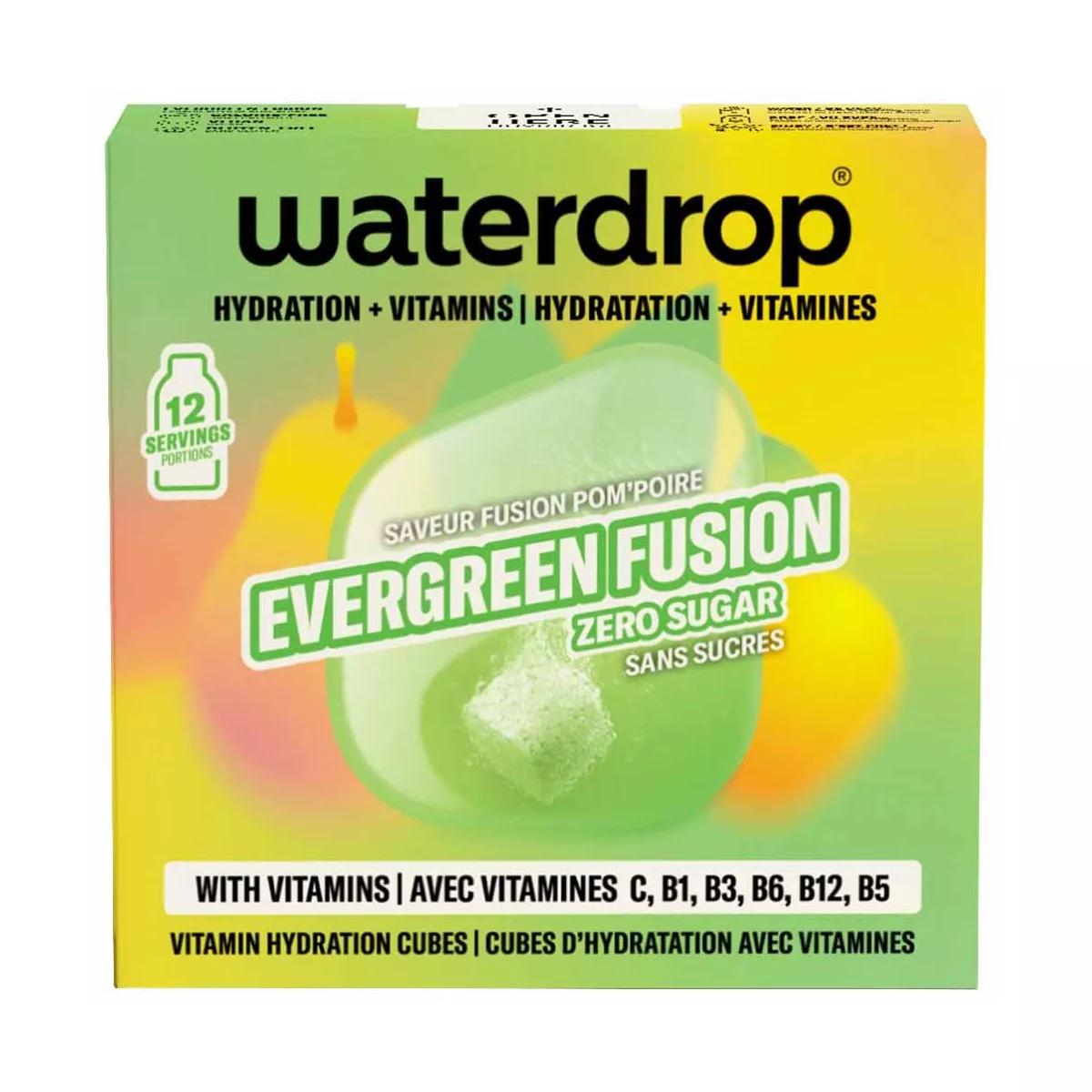 Microdrink Waterdrop Fusion Pom'Poire x12
