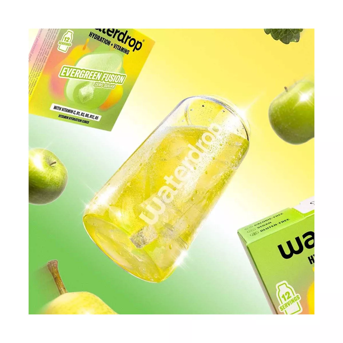 Microdrink Waterdrop Fusion Pom'Poire x12