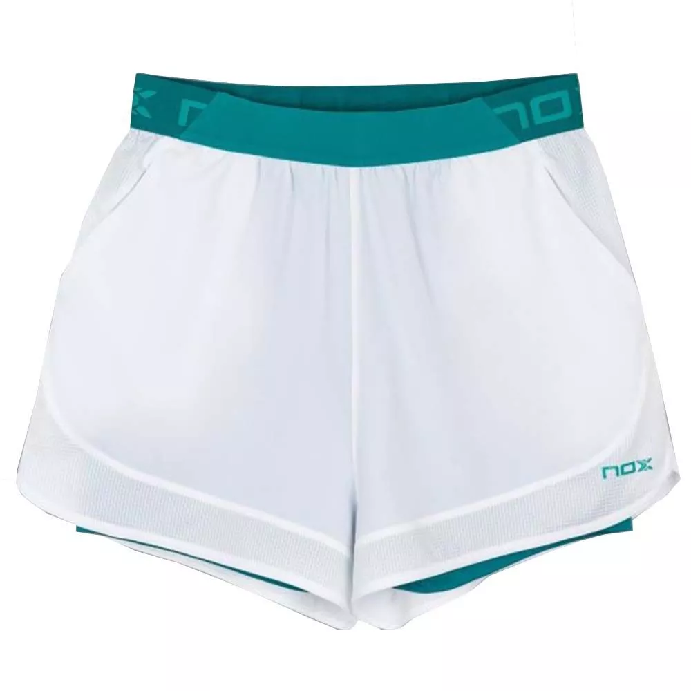 Short Nox Pro Femme Blanc / Vert