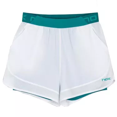 Short Nox Pro Femme Blanc / Vert