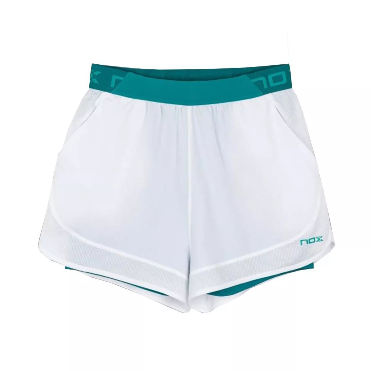 Short Nox Pro Femme Blanc / Vert