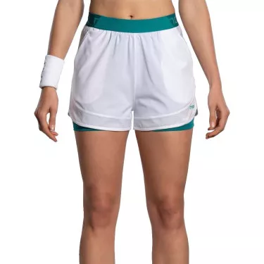 Short Nox Pro Femme Blanc / Vert