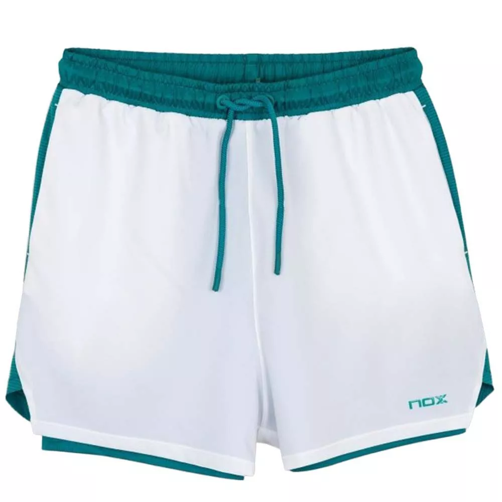 Short Nox Pro Blanc / Vert