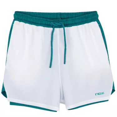 Short Nox Pro Blanc / Vert