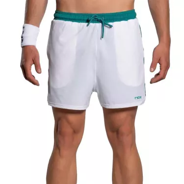Short Nox Pro Blanc / Vert