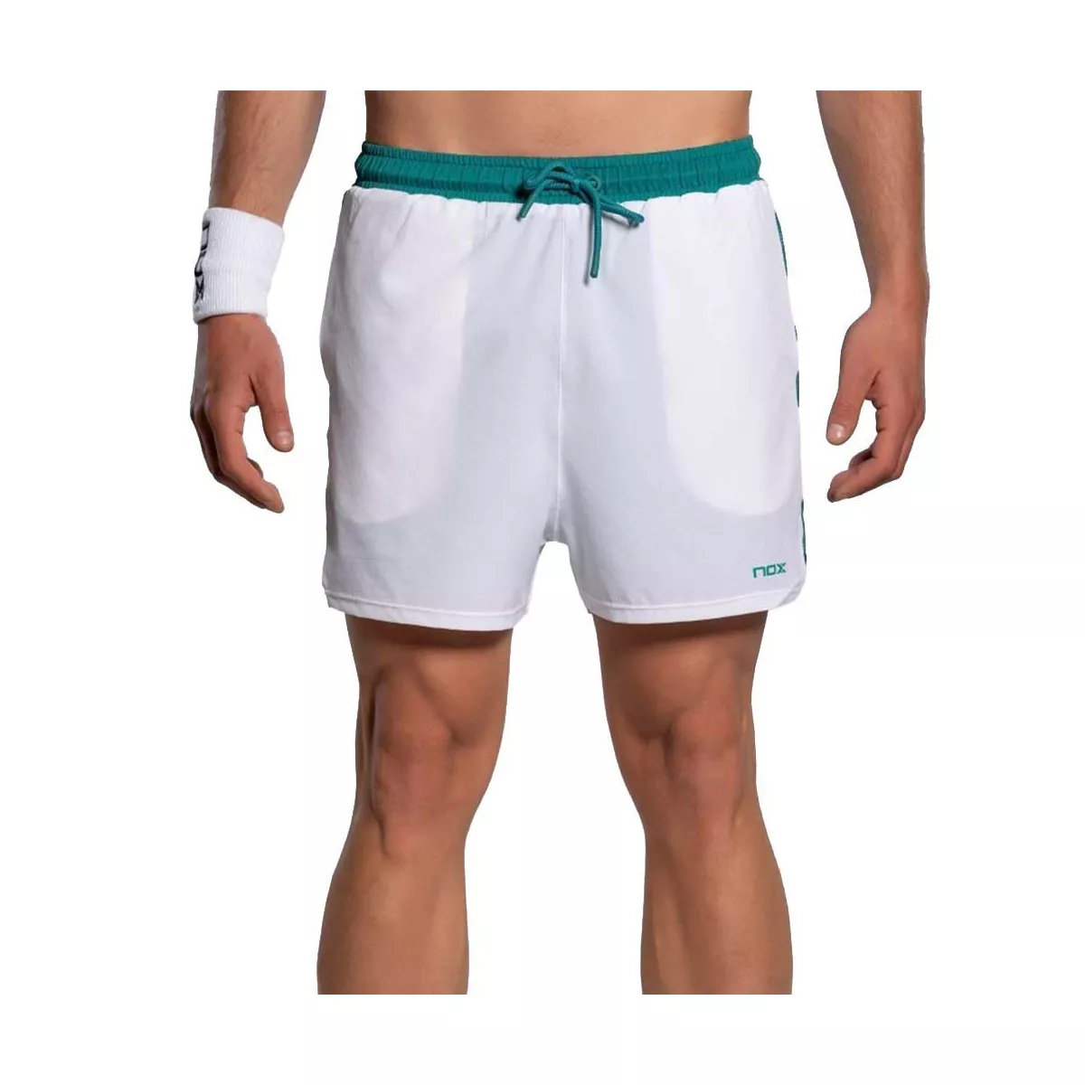 Short Nox Pro Blanc / Vert