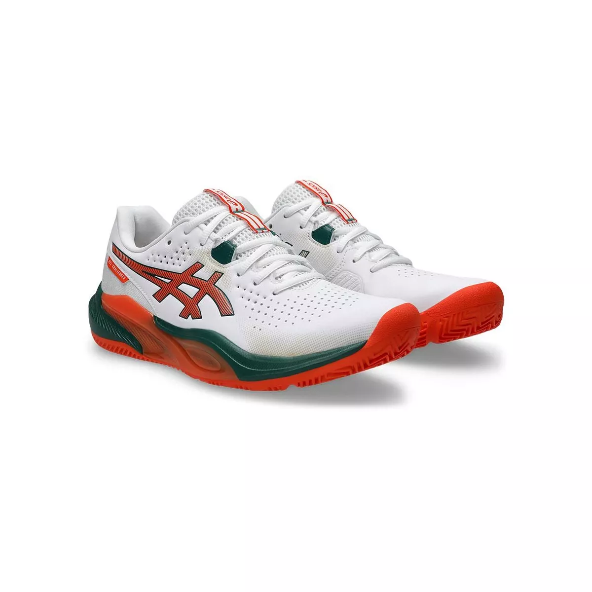 Chaussures Asics Gel Challenger 15 Padel Blanc / Orange
