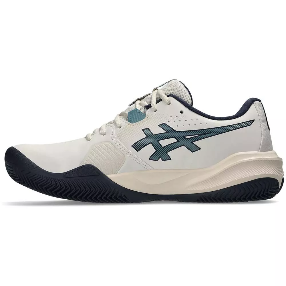 Chaussures Asics Gel Challenger 15 terre battue Beige / Bleu nuit