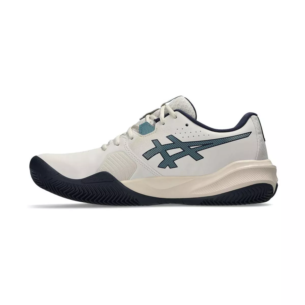 Chaussures Asics Gel Challenger 15 terre battue Beige / Bleu nuit