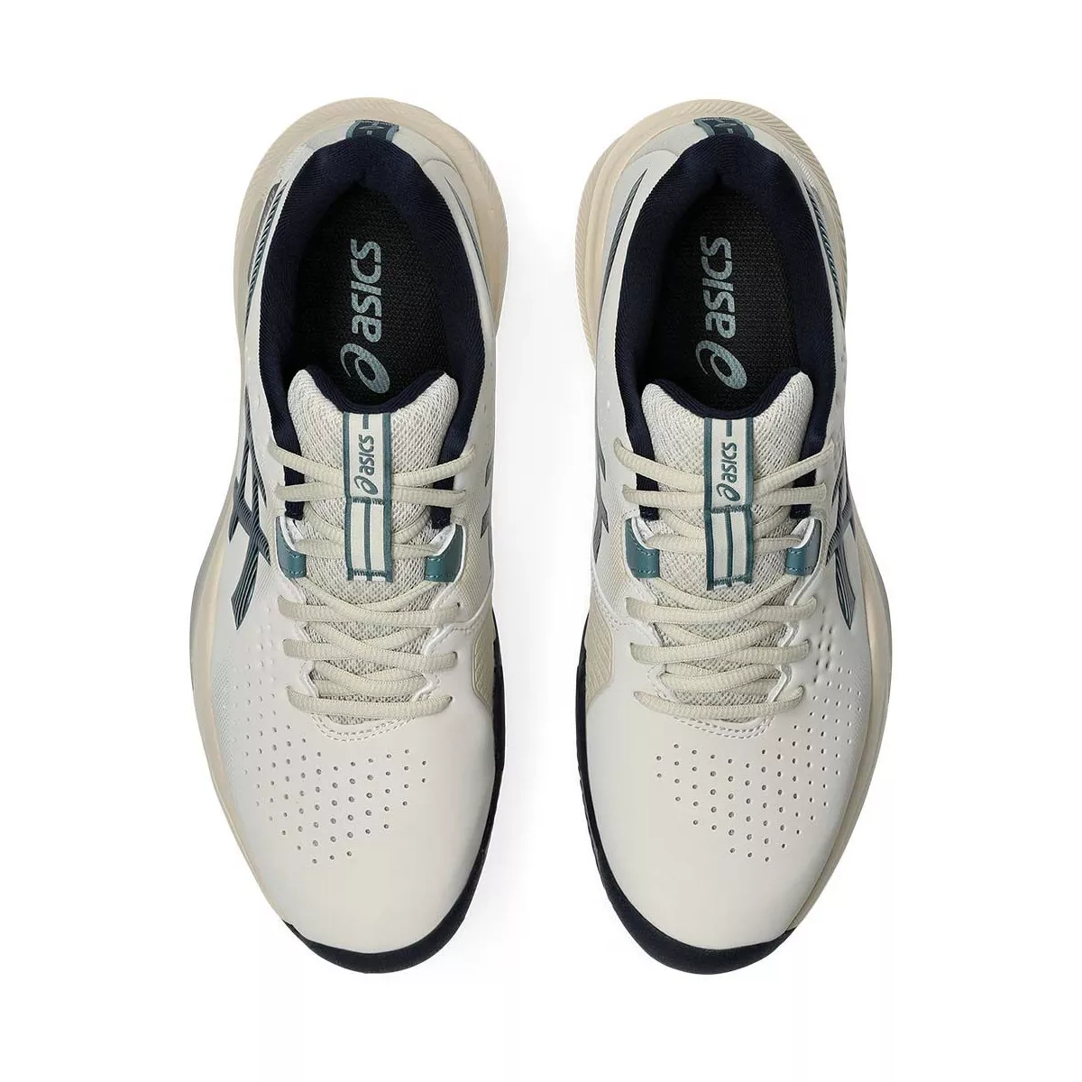 Chaussures Asics Gel Challenger 15 terre battue Beige / Bleu nuit