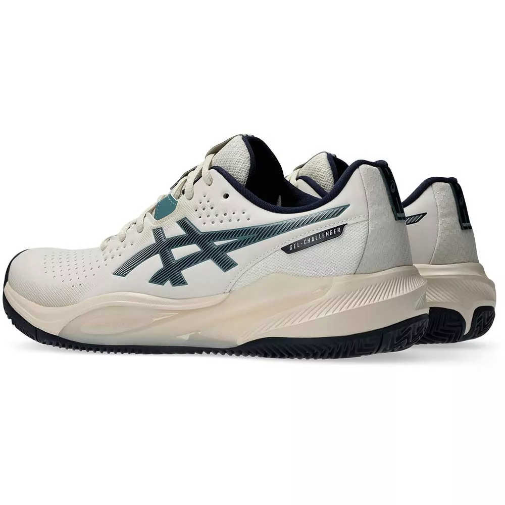 Chaussures Asics Gel Challenger 15 terre battue Beige / Bleu nuit