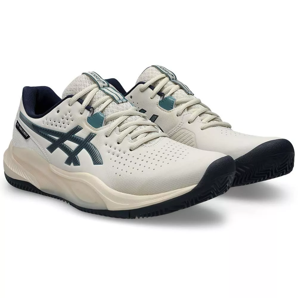 Chaussures Asics Gel Challenger 15 terre battue Beige / Bleu nuit
