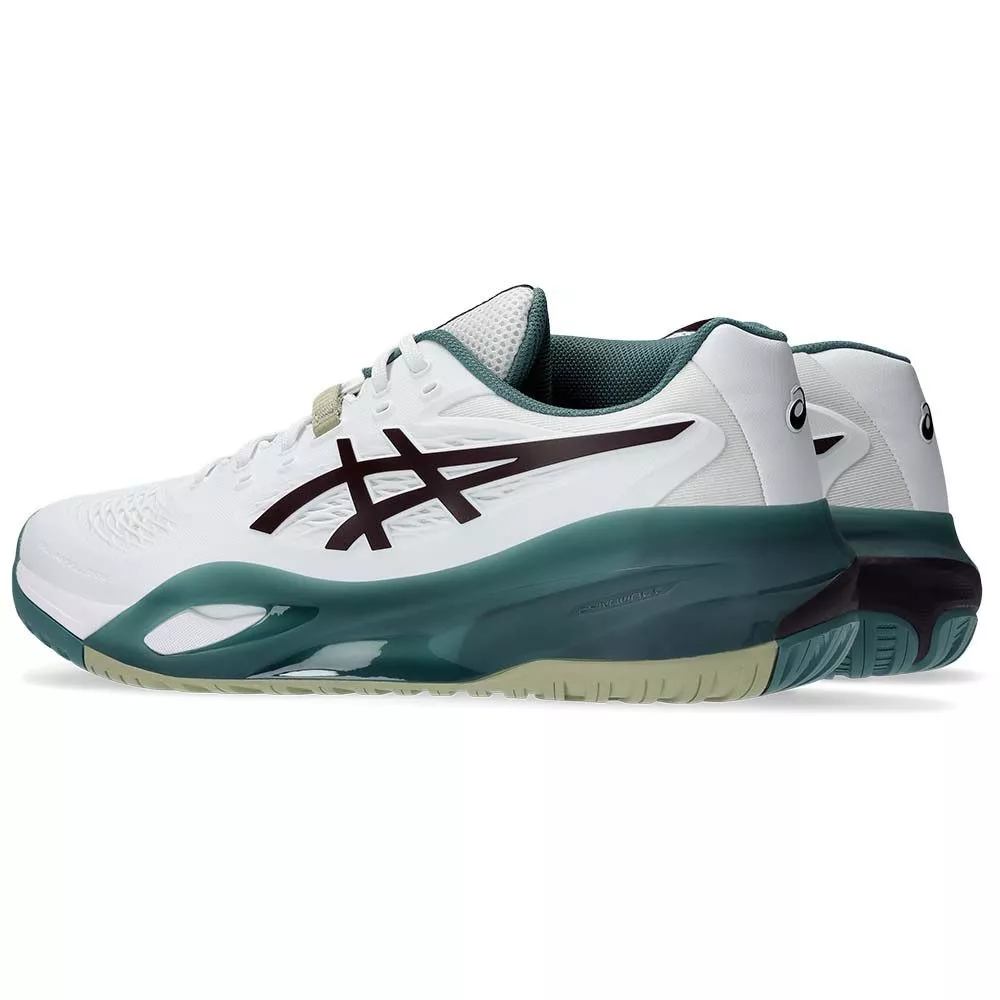 Chaussures Asics Gel Resolution X Blanc / Vert
