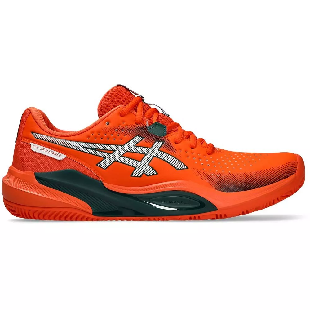 Chaussures Asics Gel Challenger 15 Padel Orange / Vert