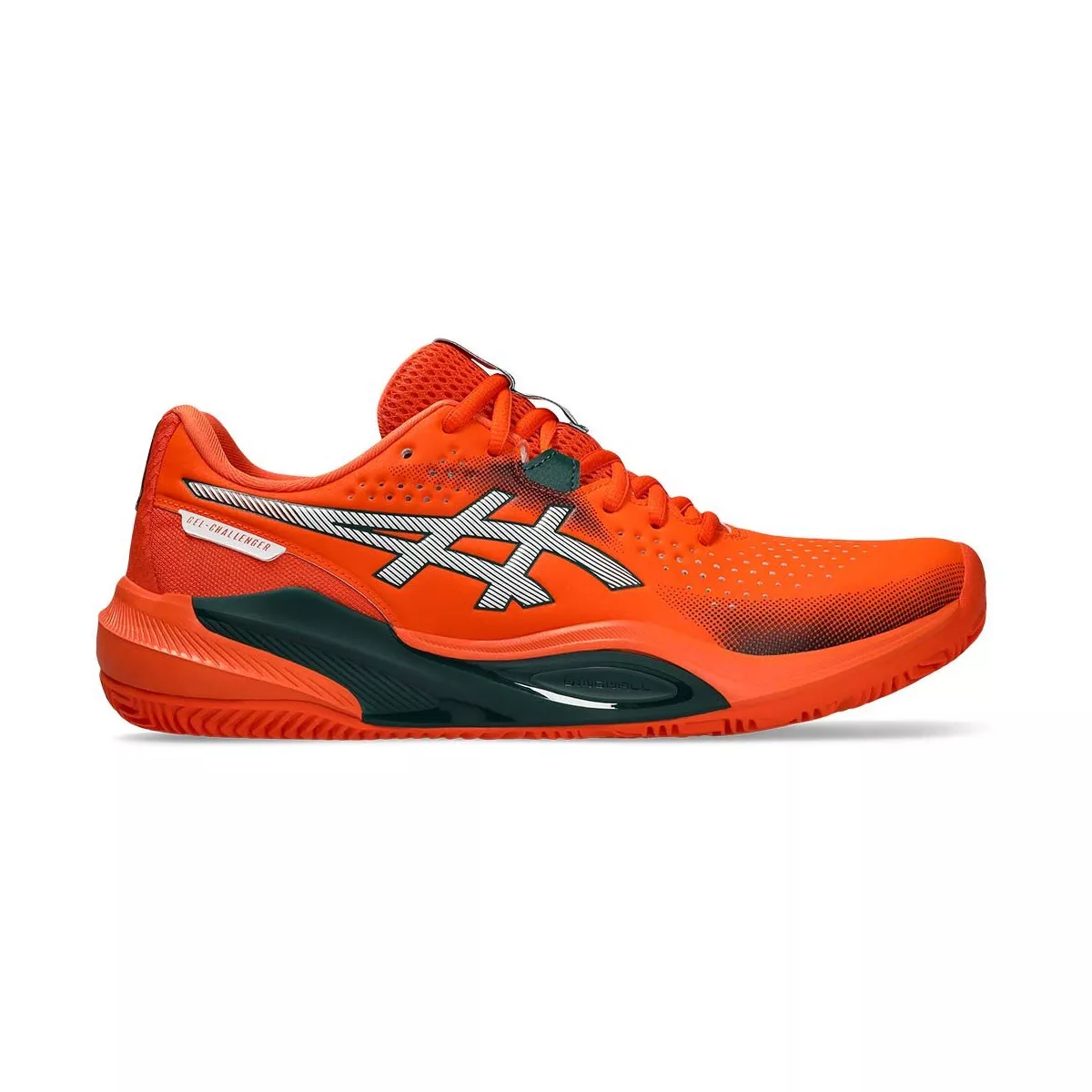 Chaussures Asics Gel Challenger 15 Padel Orange / Vert