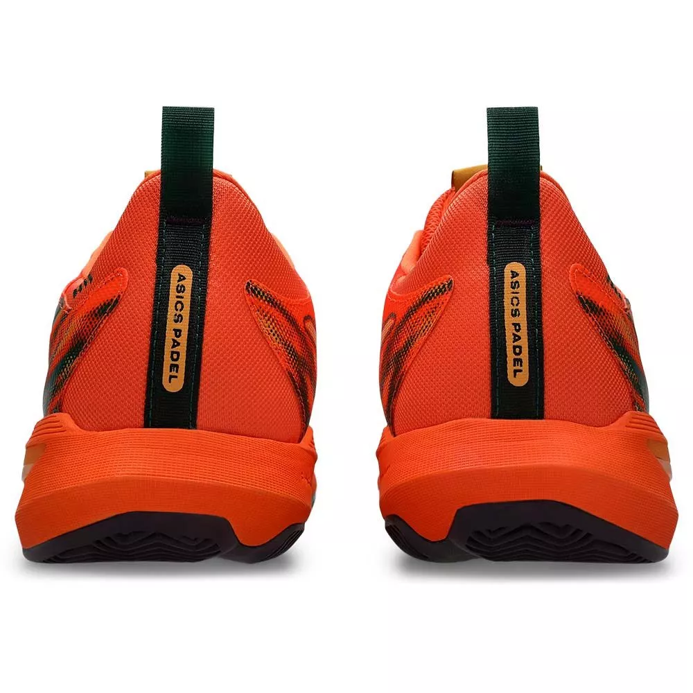 Chaussures Asics Sonicsmash FF Padel Orange / Vert