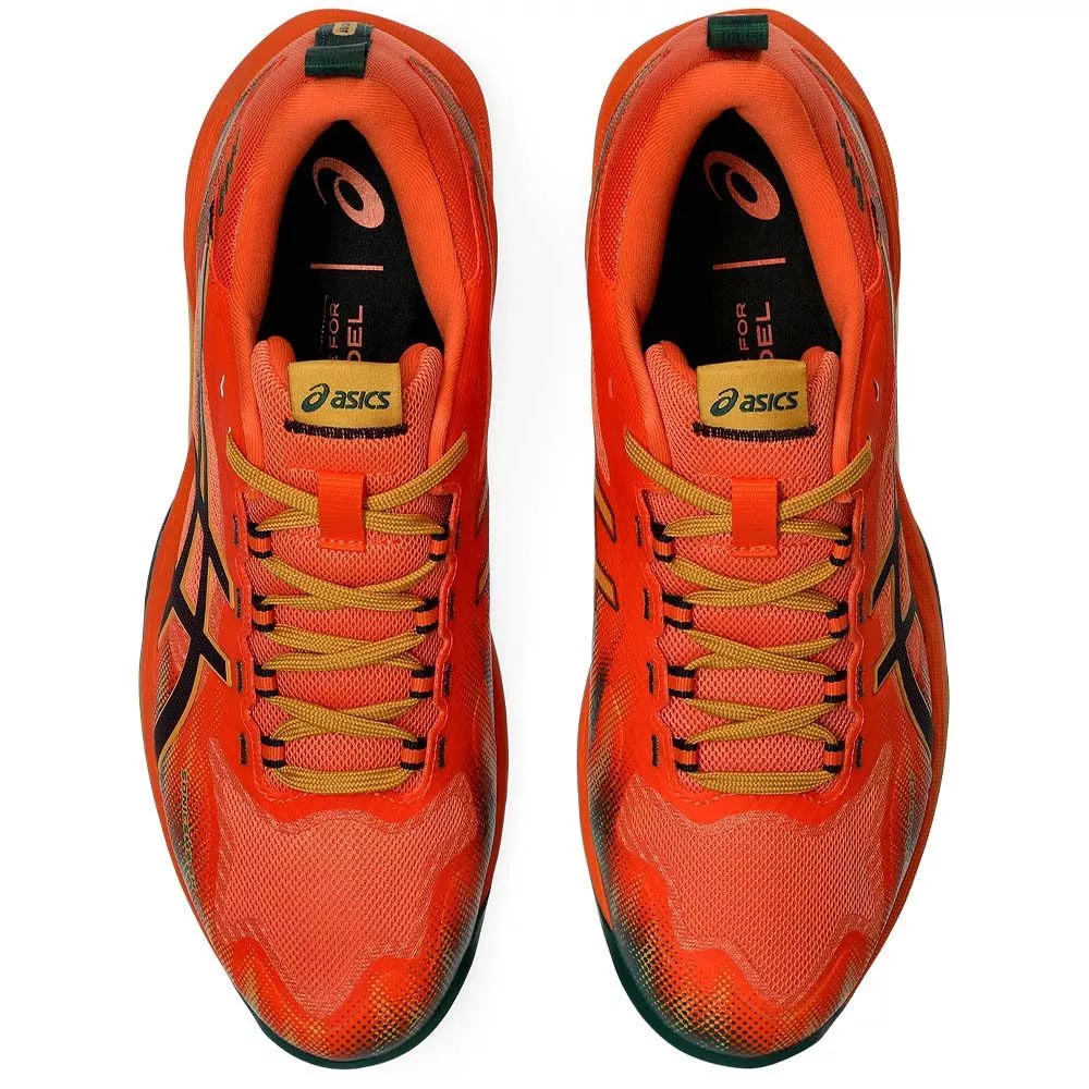 Chaussures Asics Sonicsmash FF Padel Orange / Vert