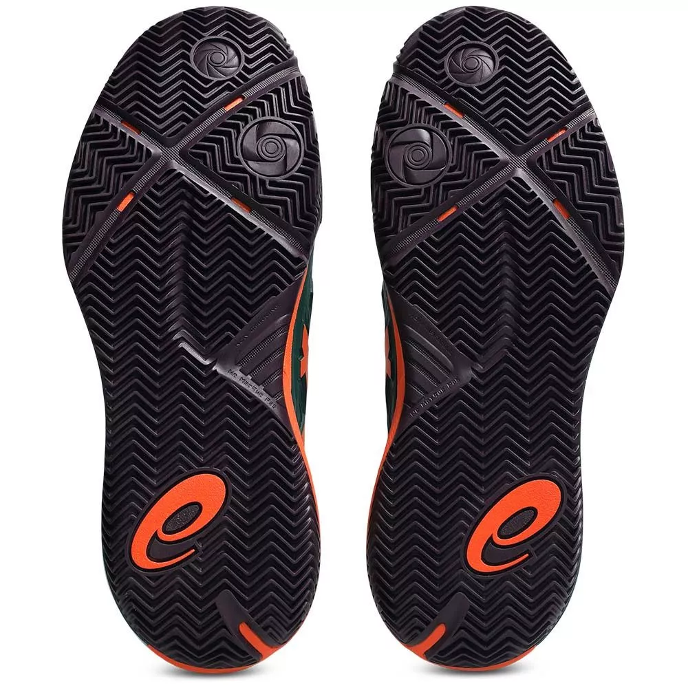 Chaussures Asics Gel Resolution X Padel Vert / Orange
