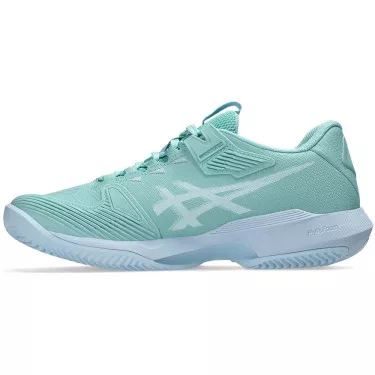 Chaussures Asics Gel Solution Speed FF 4 terre battue Femme Vert pastel