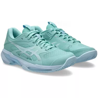 Chaussures Asics Gel Solution Speed FF 4 terre battue Femme Vert pastel