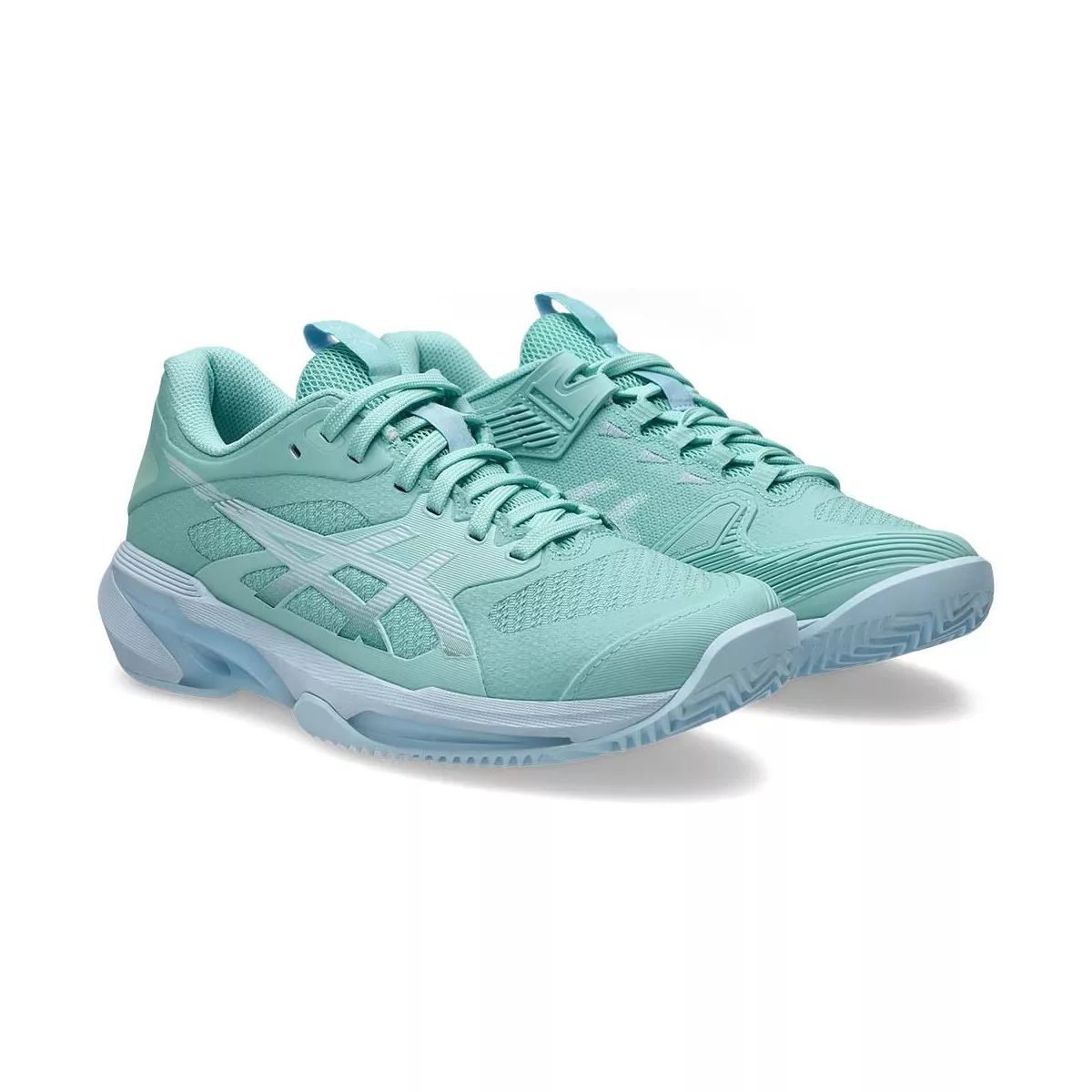 Chaussures Asics Gel Solution Speed FF 4 terre battue Femme Vert pastel