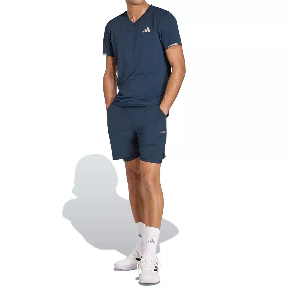 T-Shirt Adidas Pro FreeLift London Bleu marine