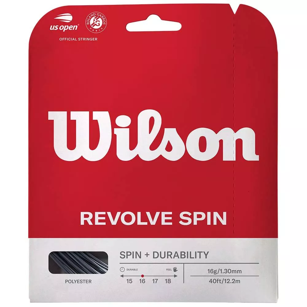 Cordage Wilson Revolve Spin Gris 12m
