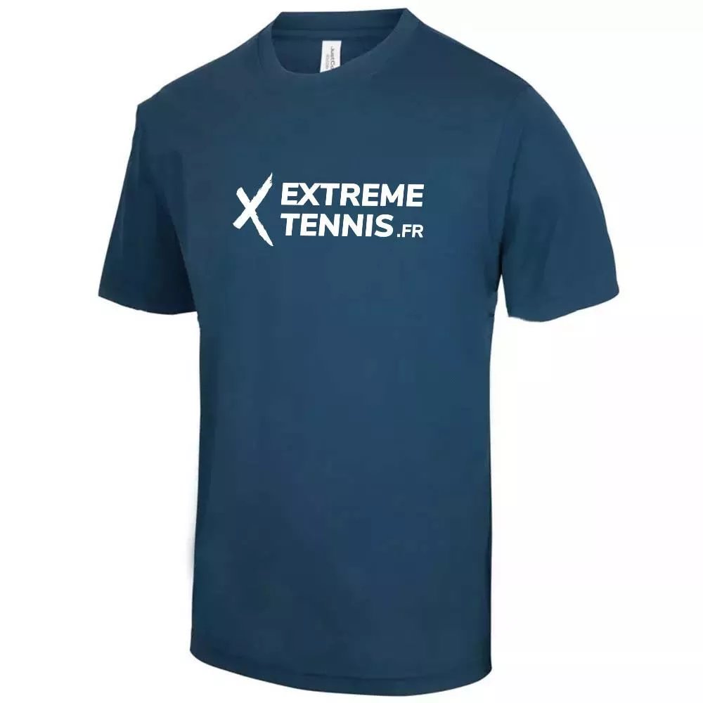 T-Shirt Extreme Tennis Bleu P&eacute;trole