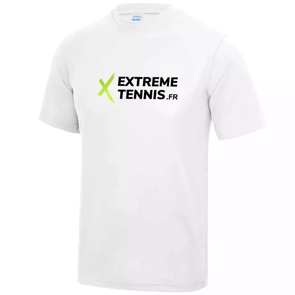 T-Shirt Extreme Tennis Blanc