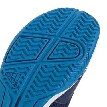 Chaussures Adidas Courtflash Junior Bleu fonc&eacute;