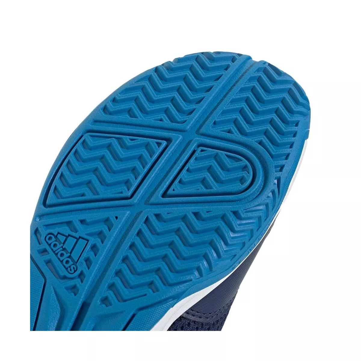 Chaussures Adidas Courtflash Junior Bleu fonc&eacute;