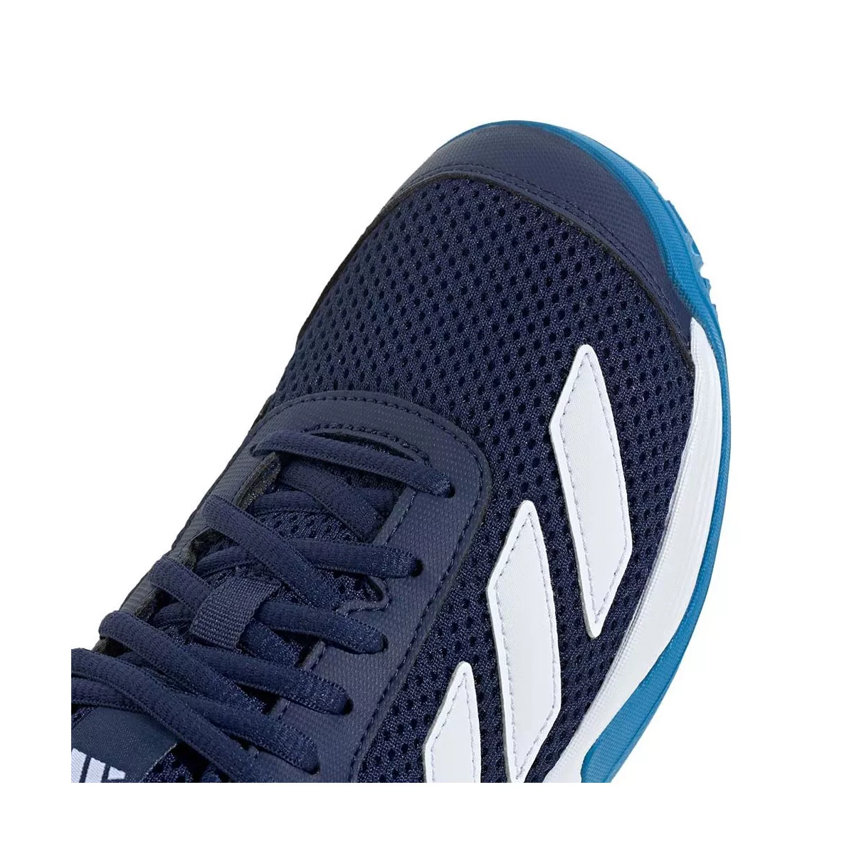 Chaussures Adidas Courtflash Junior Bleu fonc&eacute;
