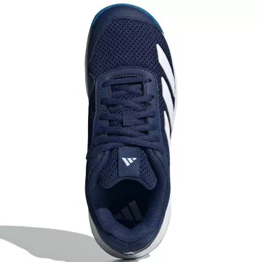 Chaussures Adidas Courtflash Junior Bleu fonc&eacute;
