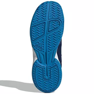 Chaussures Adidas Courtflash Junior Bleu fonc&eacute;