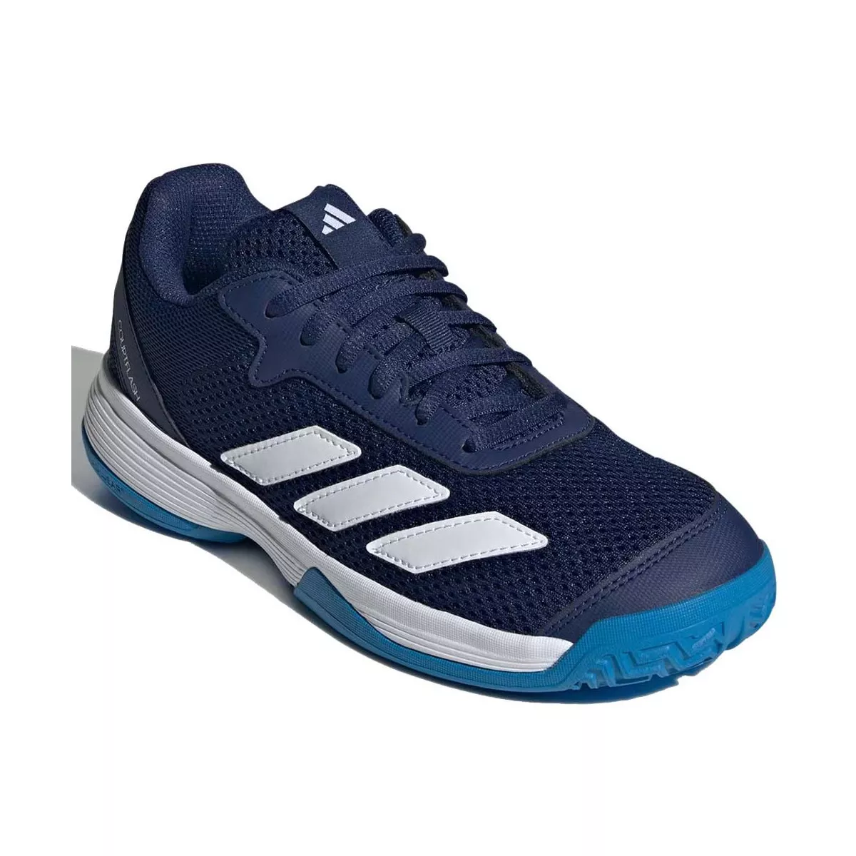 Chaussures Adidas Courtflash Junior Bleu fonc&eacute;