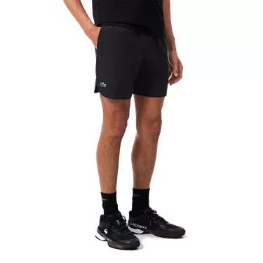 Short Lacoste Tennis x Novak Djokovic On Court Noir