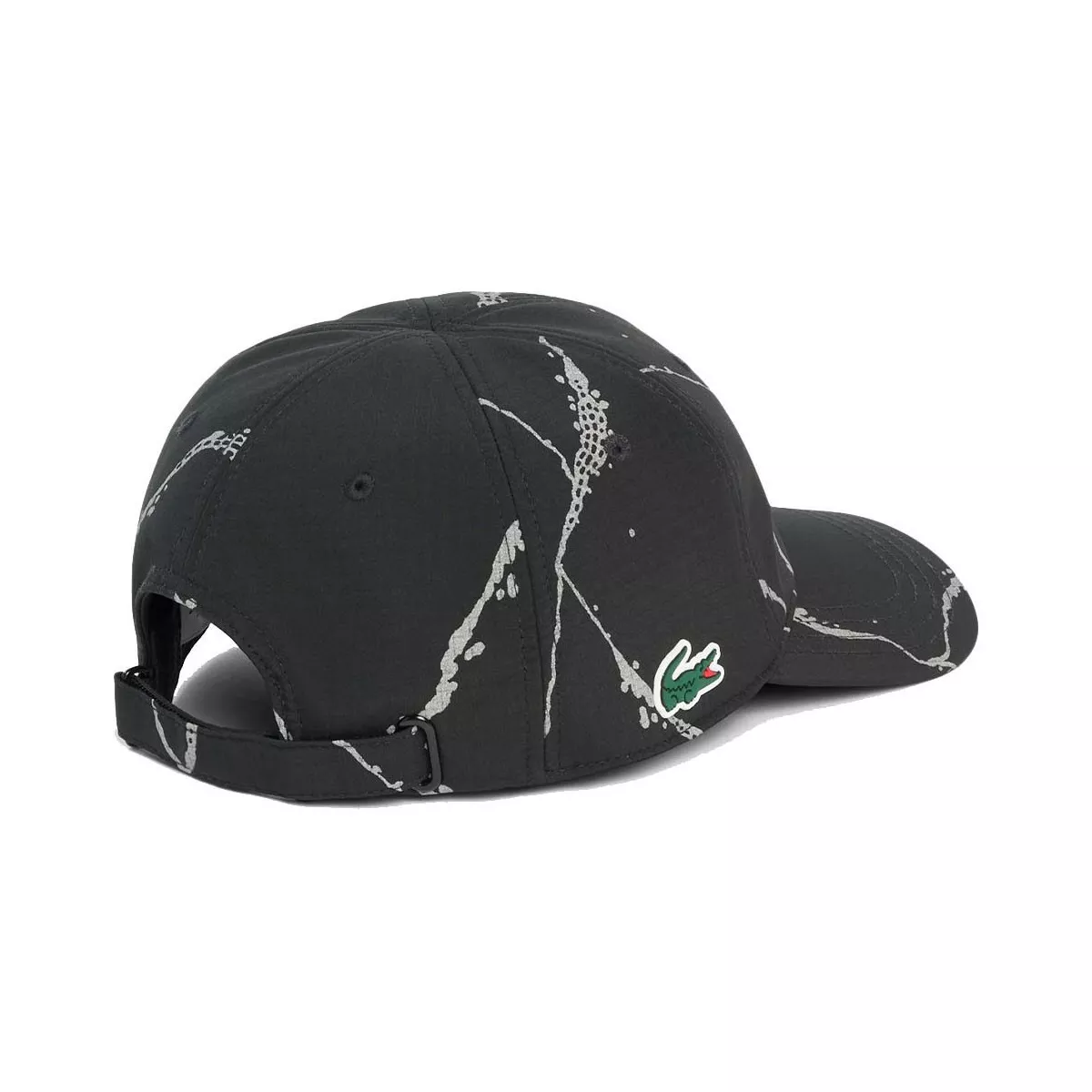Casquette Lacoste Tennis R&eacute;fl&eacute;chissante Noir