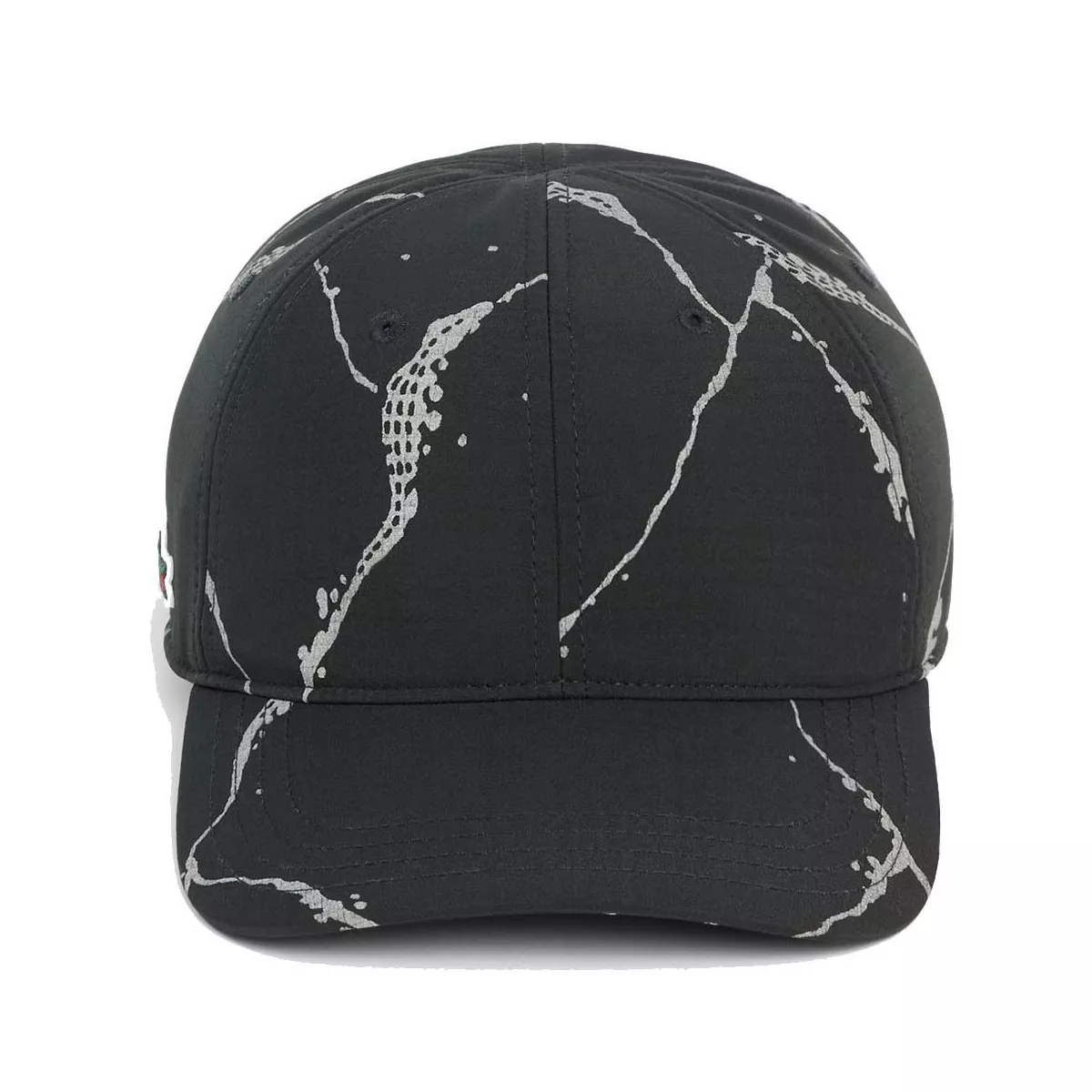 Casquette Lacoste Tennis R&eacute;fl&eacute;chissante Noir