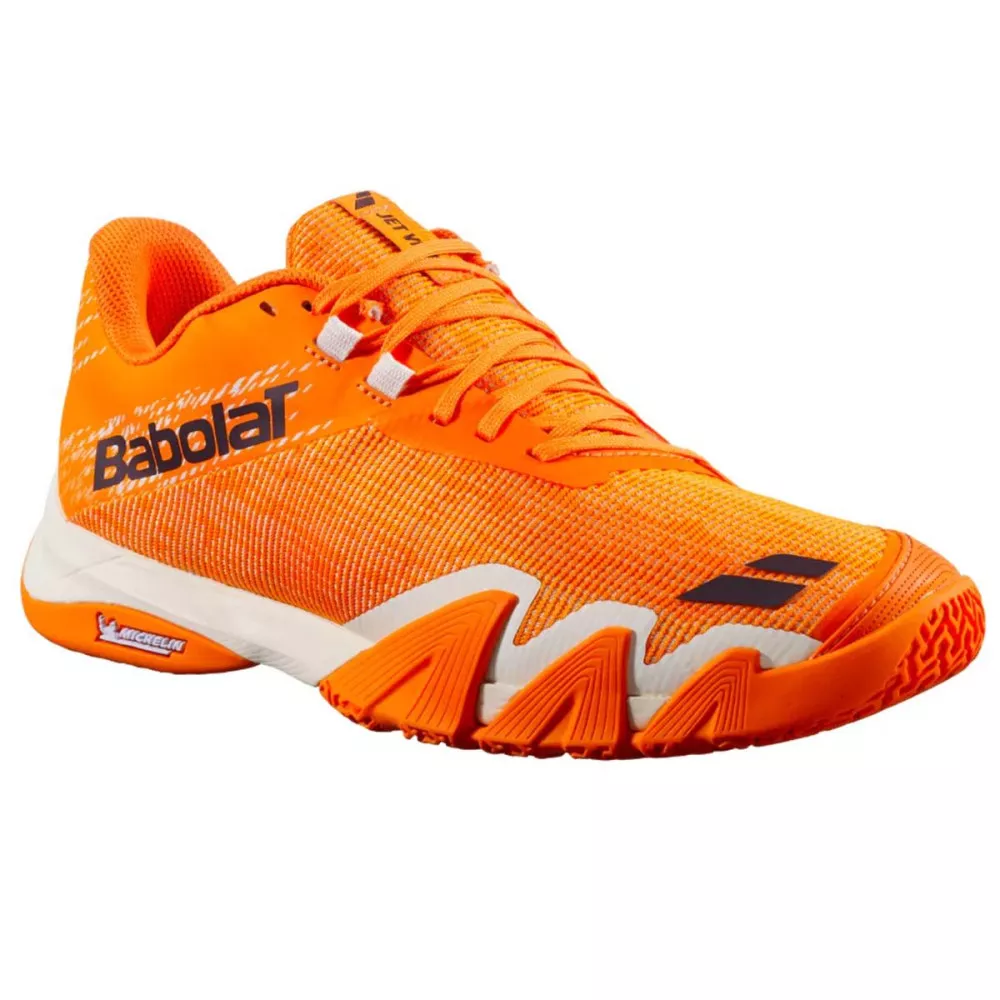 Chaussures Babolat Jet Viva Orange / Cr&egrave;me