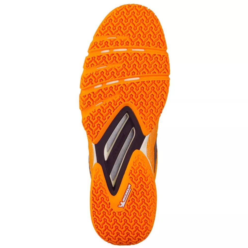 Chaussures Babolat Jet Viva Orange / Cr&egrave;me