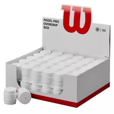 Surgrips Wilson Padel Pro Overgrip Blanc x 60