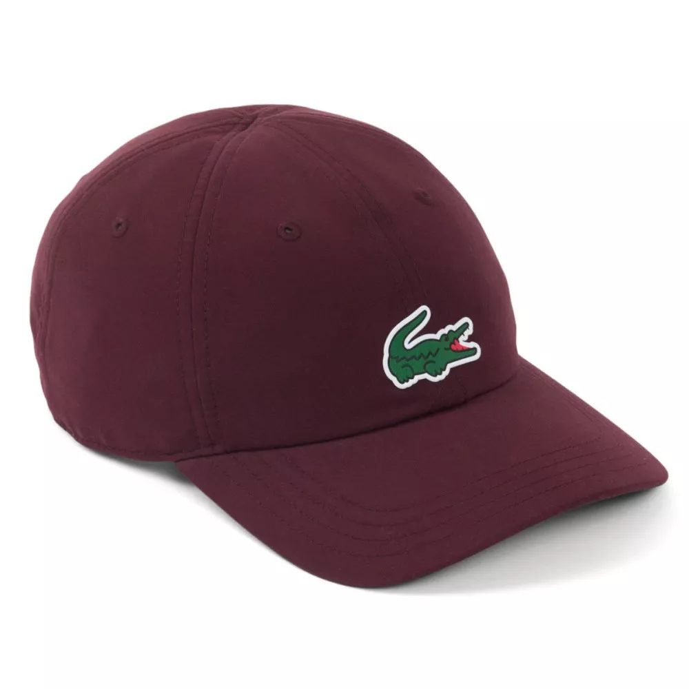 Casquette Lacoste Tennis x Novak Djokovic Marron ch&acirc;taigne