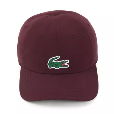 Casquette Lacoste Tennis x Novak Djokovic Marron ch&acirc;taigne