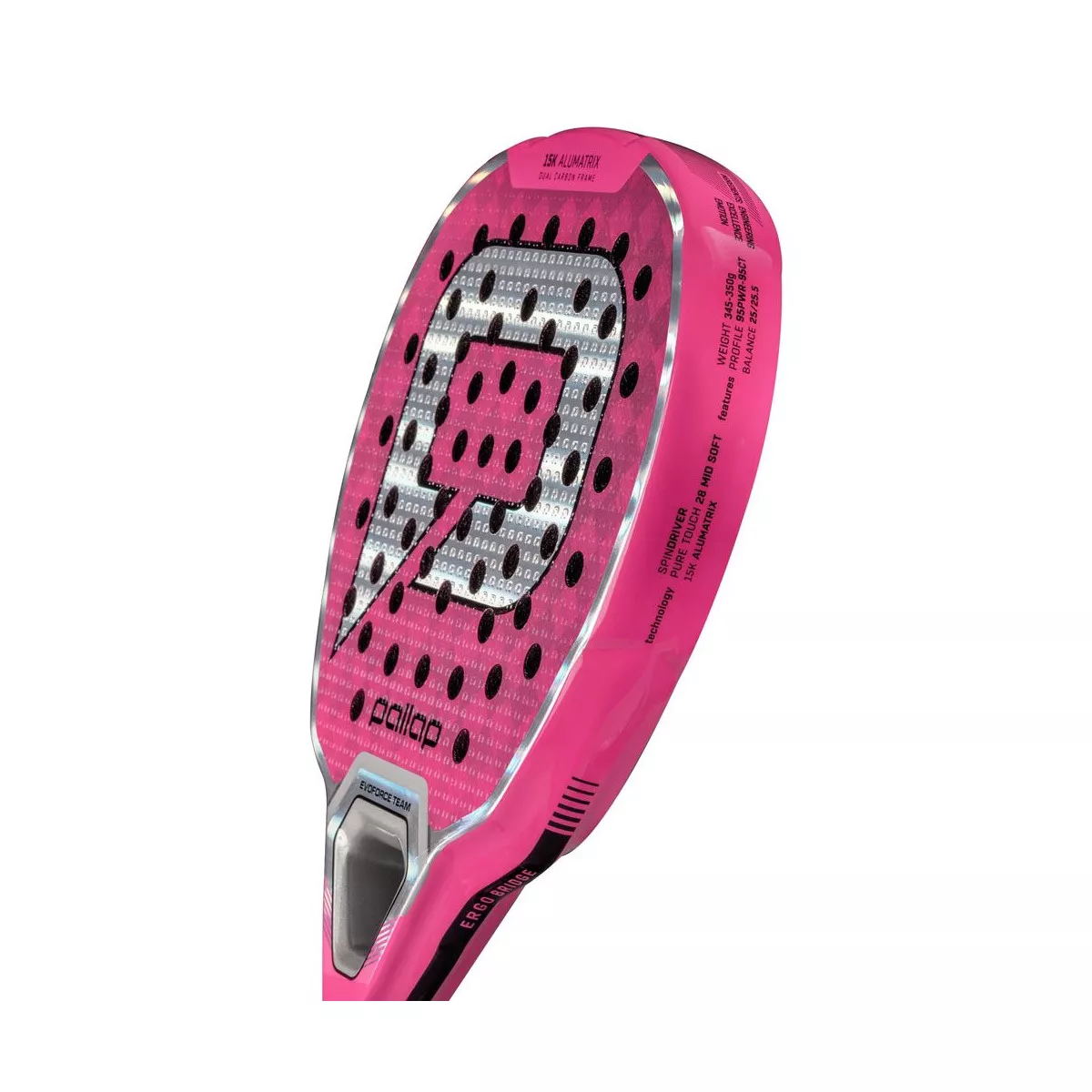 Raquette Pallap Evoforce Team Pink 2026