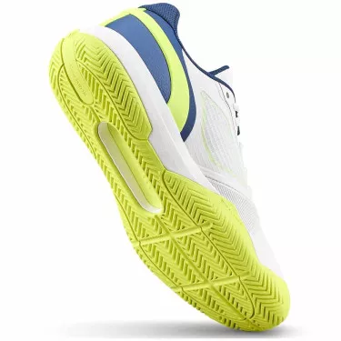 Chaussures Wilson Rush Pro 5 Junior Blanc / Bleu / Jaune