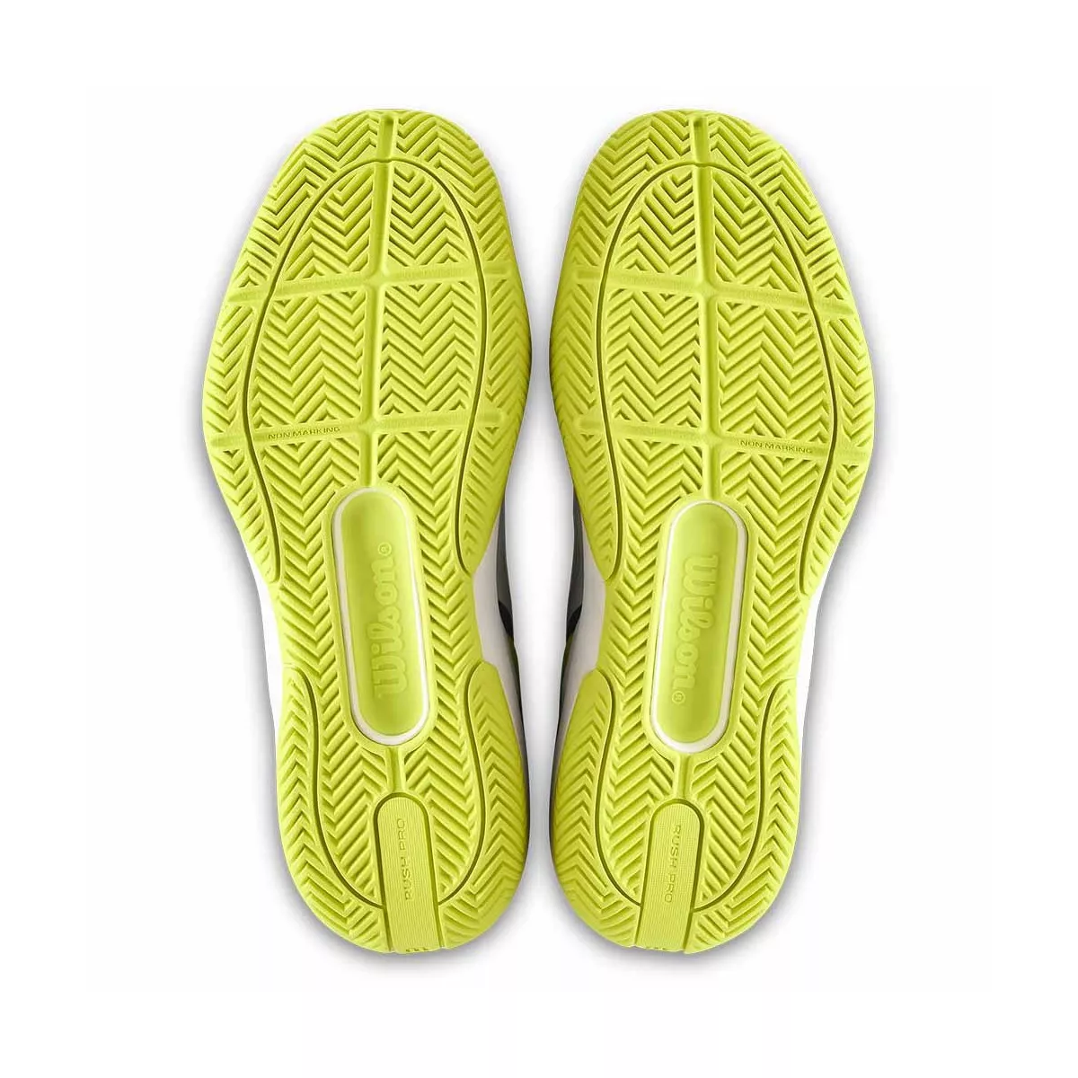 Chaussures Wilson Rush Pro 5 Junior Blanc / Bleu / Jaune