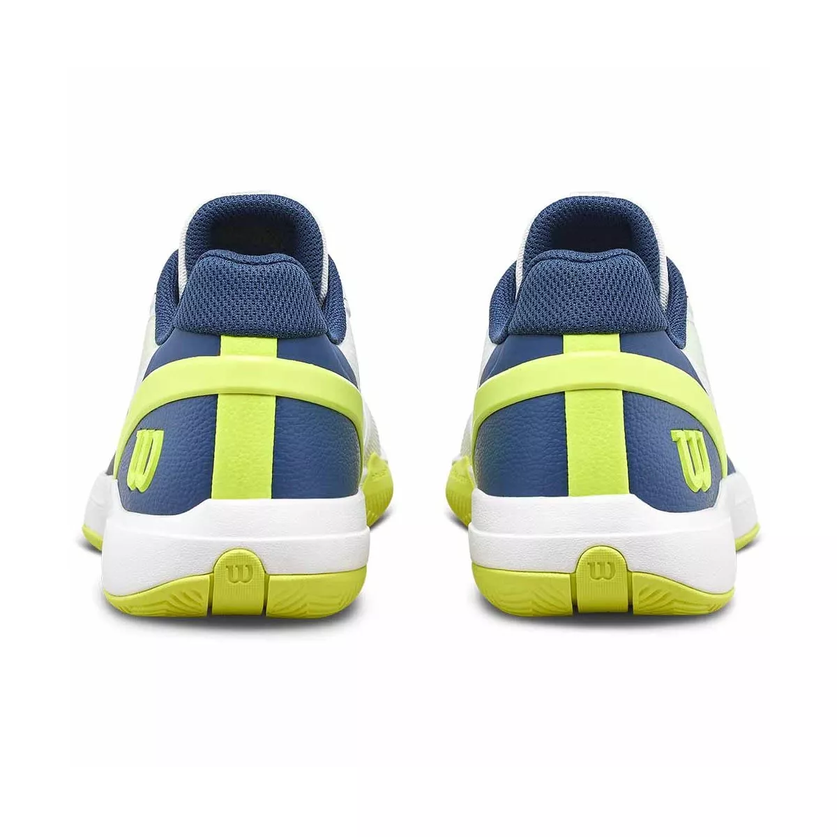 Chaussures Wilson Rush Pro 5 Junior Blanc / Bleu / Jaune