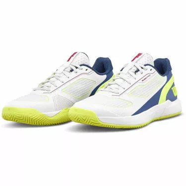 Chaussures Wilson Rush Pro 5 Junior Blanc / Bleu / Jaune